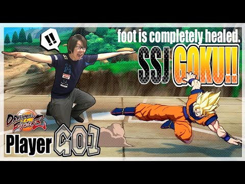 【DBFZ】SSJ GOKU resurrection leg 【Player GO1】