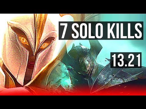KAYLE vs MORDE (TOP) | 7 solo kills, 300+ games | KR Master | 13.21