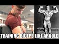 TRAINING BICEPS LIKE ARNOLD SCHWARZENEGGER!