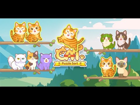 Cat Puzzle Sort