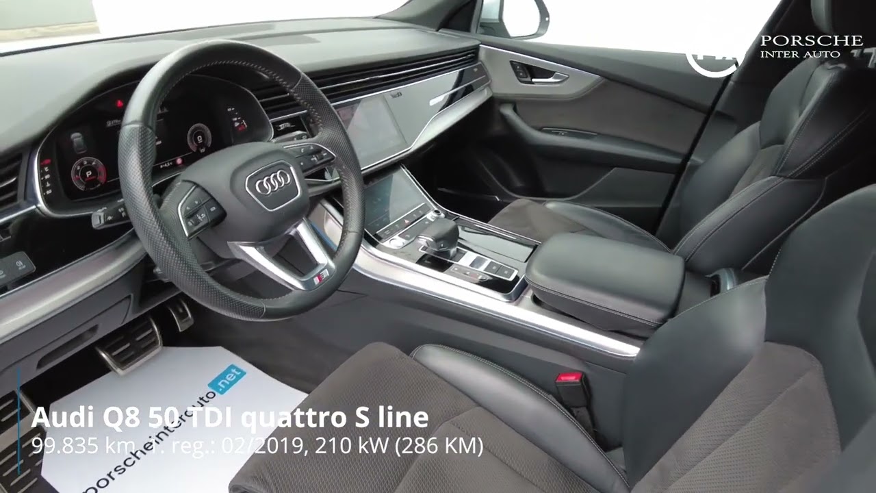 Audi Q8 50 TDI quattro tiptronic S line - SLOVENSKO VOZILO