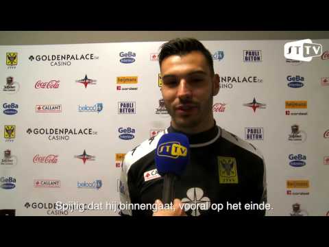 Lucas Pirard na zijn debuut in eerste klasse