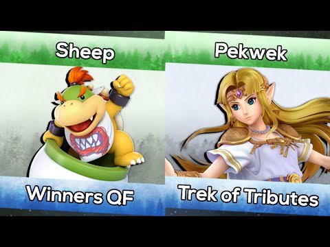 Sheep (Bowser Jr.) vs. Pekwek (Zelda) | Trek of Tributes | Smash Ultimate Winners QF