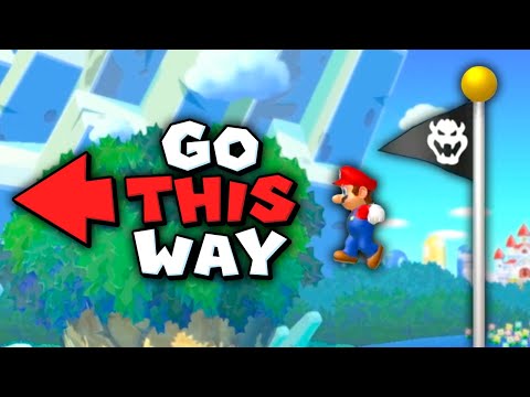 Can you beat New Super Mario Bros. U in REVERSE?