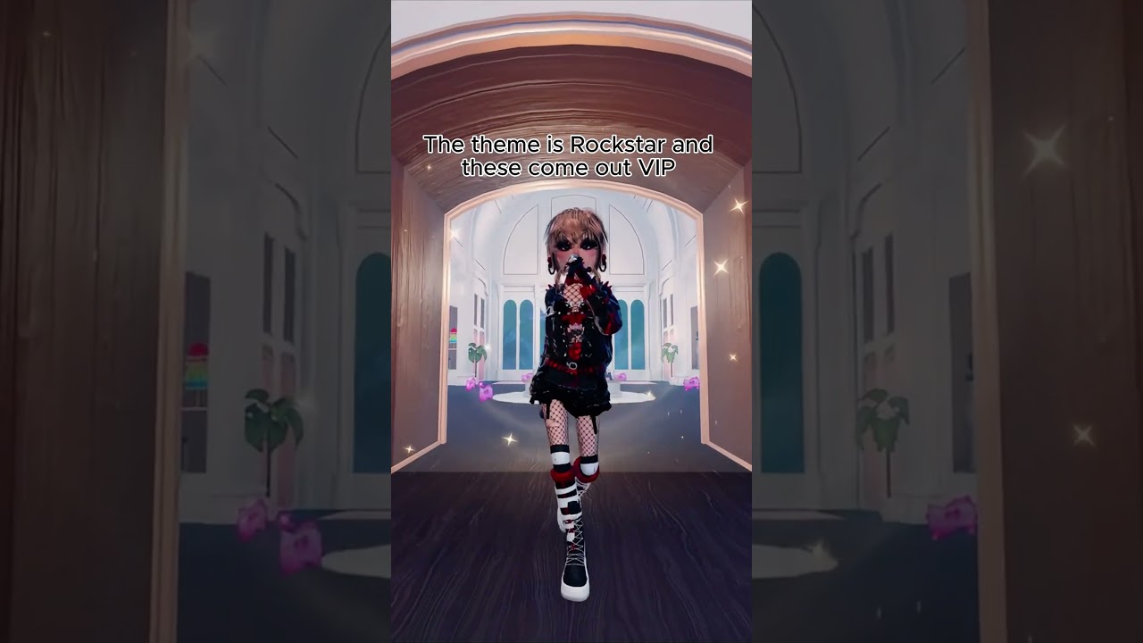 DRESS TO IMPRESS ROCKSTAR THEME OUTFITS 🎸🤘 #dti #dresstoimpress #roblox #fyp