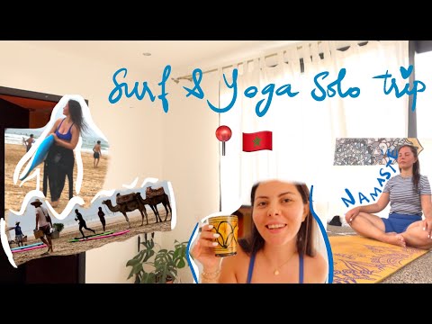 Surf & Yoga retreat + ROOM TOUR // South of Morocco 🇲🇦