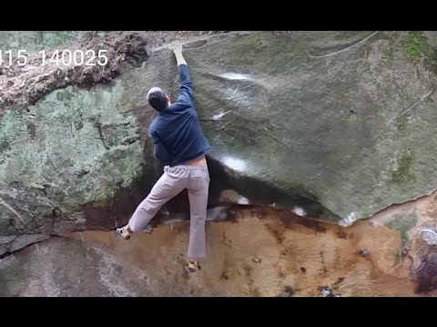 Cutiuța muzicală rallonge 7C, Sihla bouldering
