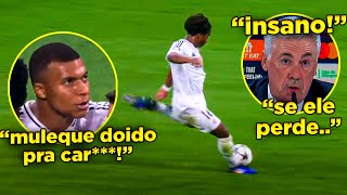 🔥ELE É INACREDITÁVEL! MBAPPÉ NÃO ACREDITA EM GOLAÇO DE ENDRICK, ANCELOTTI ELOGIA OUSADIA e mais!