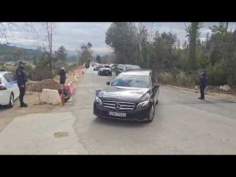 Tο τελευταίο αντίο στην πριγκίπισσα Ειρήνη, πομπή στο Τατόι