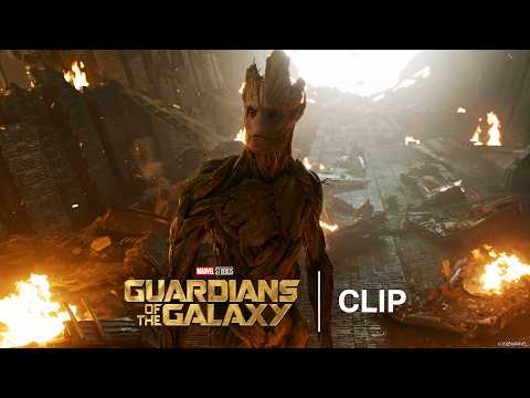 Thumbnail of the video: Groot's Sacrifice - Official Clip