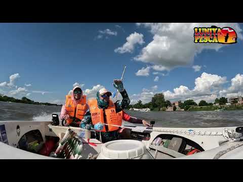 LARGADA DE LANCHAS TORNEO LA PREVIA DEL SURUBI GOYA 2025 #goya #surubi #corrientes #fish #argentina