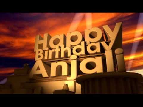 Happy Birthday Anjali
