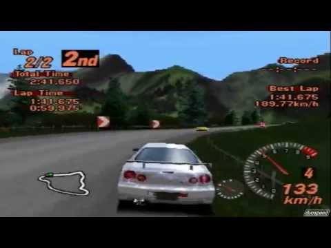 Gran Turismo 2 Nissan Skyline GT-R V-Spec R34 Grindelwald