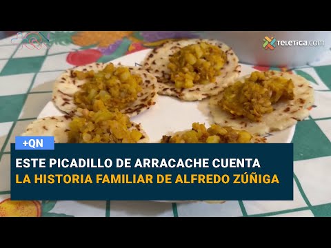 Este picadillo de arracache cuenta la historia familiar de Alfredo Zúñiga