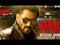 Radhe Radheitemsong Zoomzoomsong Radhe Radhe Titel Track Video Song Out SALMAN KHAN DISHAPATTANi