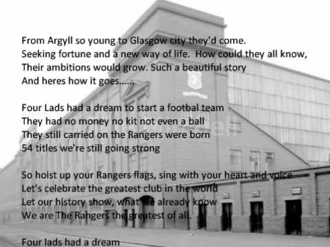 Four lads had a dream