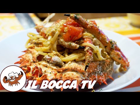 687 - Linguine alla granseola...poi ti viene l'aureola! (primo di pesce sfizioso e gustoso)