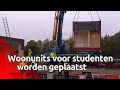 Eind oktober kunnen de eerste studenten er wonen.