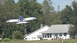 WILD Florida Airstrip - Challenging Little Runway