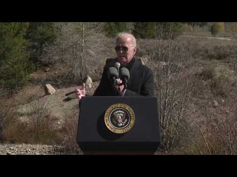 Joe Biden Rambles About Seeing National Parks, Visiting The Rio Grande: "Not Many Cliffs!"