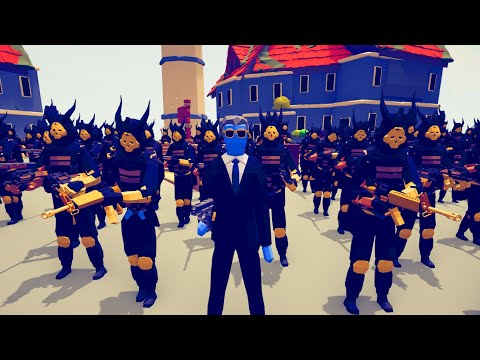CAN 250x ATTACKER KILL PRESIDENT? - Totally Accurate Battle Simulator TABS