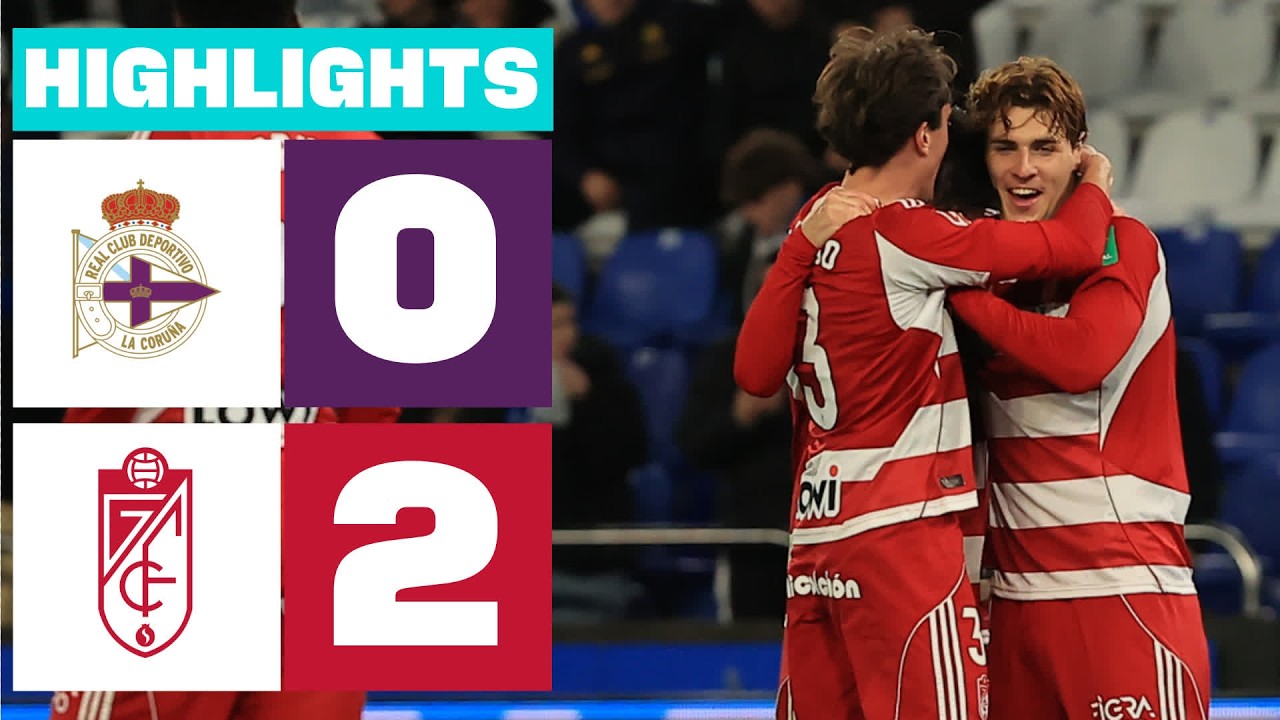 Deportivo La Coruña vs Granada Highlights