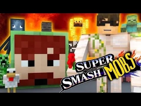 Unbelievable Power! Overpowered Cows in Super Smash Mobs!