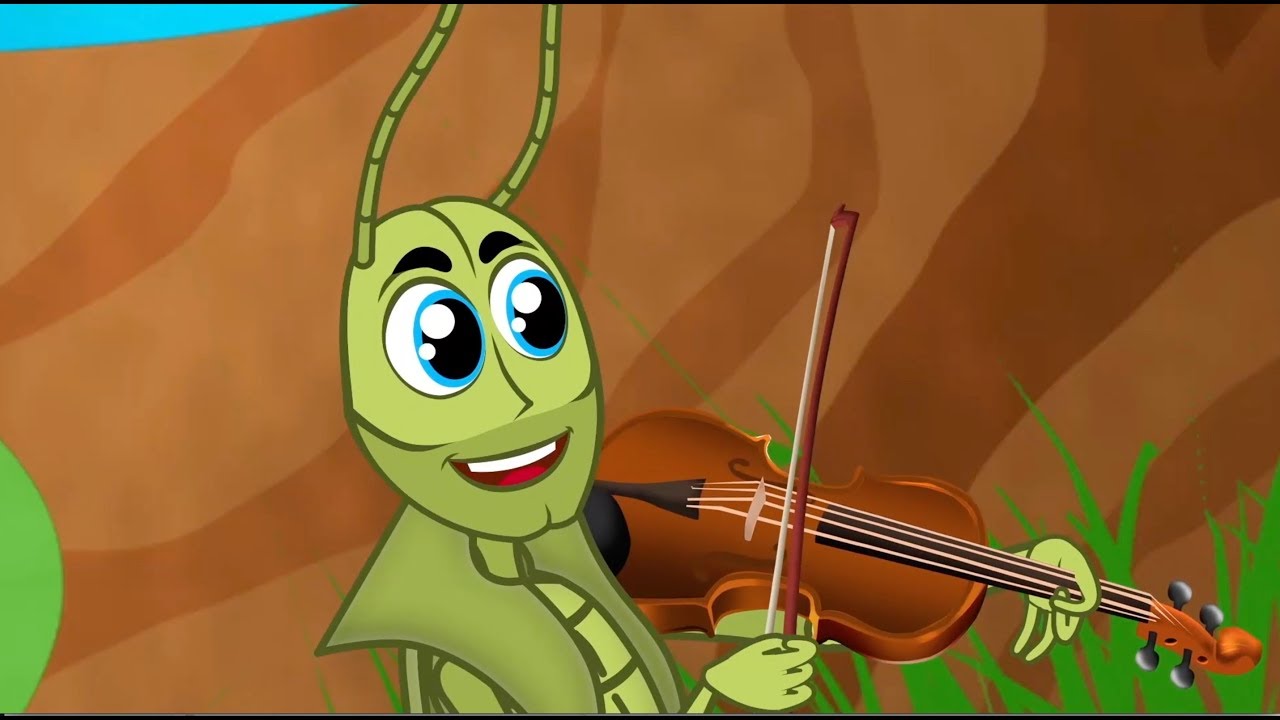 A Cigarra e a Formiga | Fabula e Musicas |  Desenho animado infantil com os Amiguinhos