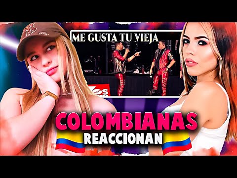 COLOMBIANAS REACCIONAN A BANDA MS "EN VIVO" - ME GUSTA TU VIEJA (VIDEO OFICIAL)
