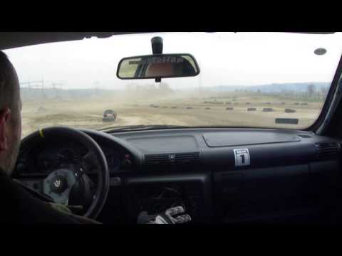 BMW 318ti bartek sacha trening na torze ESTA