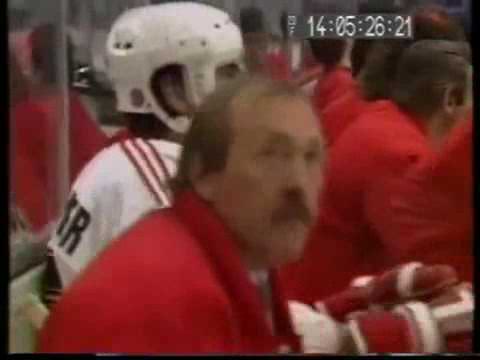 IIHF  Wordlchampionship 1987 Germany vs  Finland Second Period