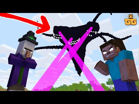 Monster School: WITCH and WITHER STORM  - Minecraft Animation