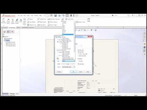 SOLIDWORKS: Print Scale Drawing