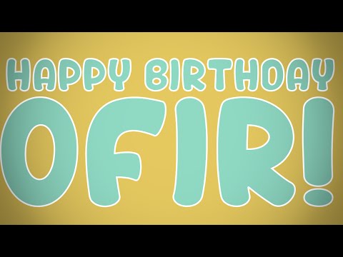 [HBD OFIR!] Feisty Collab \w Kirmazah