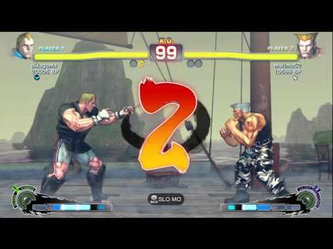 pikagoma [Abel] vs marimo [Guile] SSF4 Japanese Online Ranked Matches - TRUE-HD