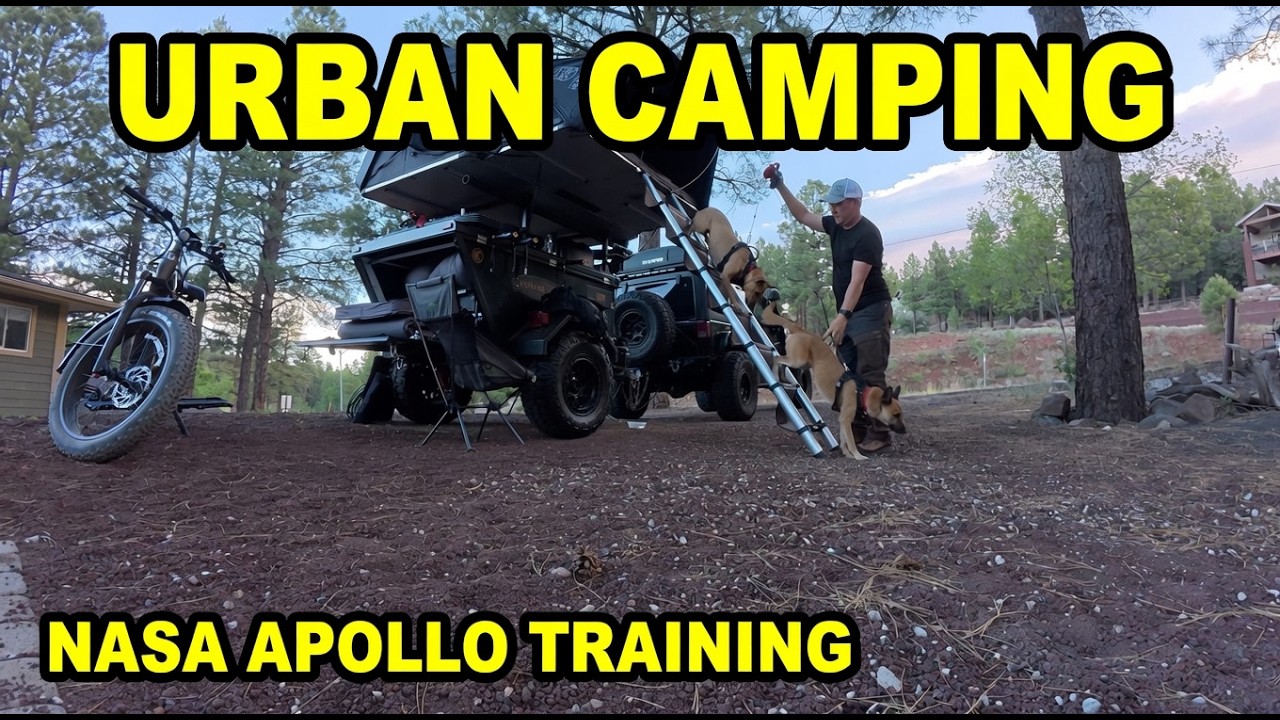 Escaping Arizona Heat... We Found a NASA Moon Training Site in Flagstaff