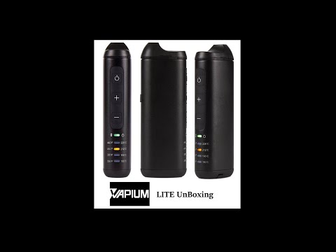 Vapium Lite Vaporizer Unboxing