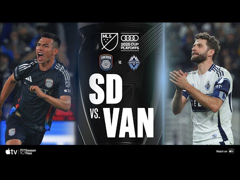 San Diego FC vs. Vancouver Whitecaps FC | Full Match Highlights | 2025 Audi MLS Cup Playoffs