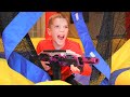Nerf Battle: Modded Nerf Blaster Red Cup Challenge (Twin Toys) Nerf Battle: Modded Nerf Blaster Red Cup Challenge (Twin Toys)