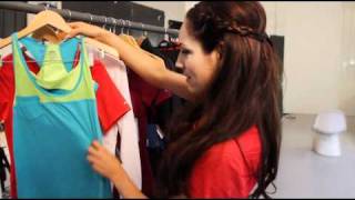 Reebok - Kelly Brook - Autumn/Winter Photo Shoot - Behind the Scenes footage
