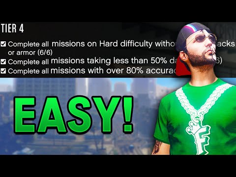 EASIEST Way To Complete Contact Missions Career Challenges (Tier 1 - Tier 4 Guide) | GTA Online