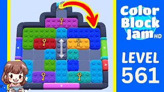 Solution du Niveau 561 de Color Block Jam