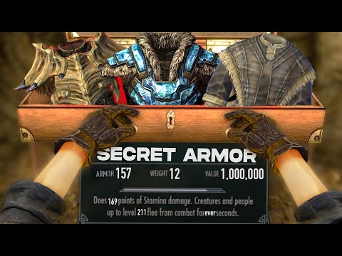 Skyrim's BEST Armor sets that you may have MISSED!!