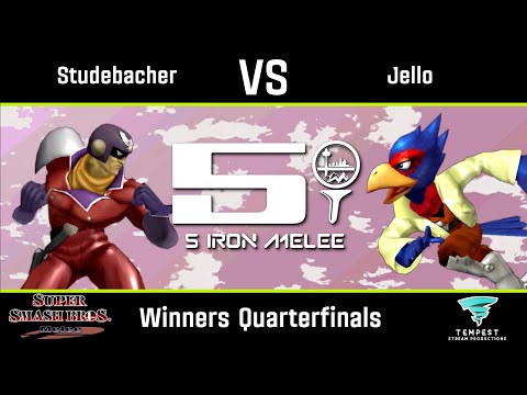 Studebacher Hoch (Captain Falcon) vs Jello (Falco) - Melee Winners Quarters -  Five Iron Melee 30