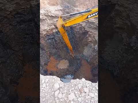 Dig deep holes for huge minerals- Good tools and machinery make work easy