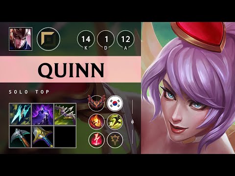 Quinn Top vs Illaoi - KR Grandmaster Patch 25.21