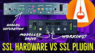 Something isn't right about the SSL vintage drive plugin.. or is it the SSL fusion hardware?? 🤔