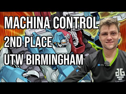 2nd PLACE MACHINA CONTROL DECK PROFILE - Yugioh Edison UTW Birmingham with Lars Junginger