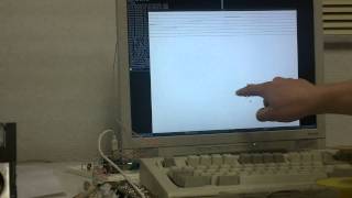 Scanner line-CCD fashioned into a multitouch touchscreen