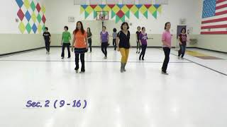 Travellin' Soldier - Maddison Glover &amp; Simon Ward - Line Dance